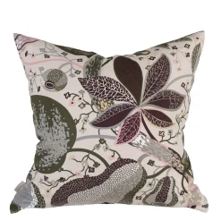 Adam och Eva beige-rosa kuddfodral