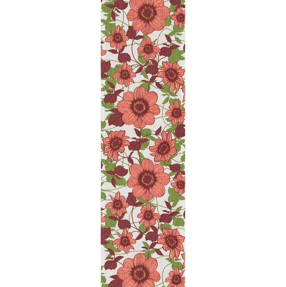 Aftonblom löpare 35x120 - Ekelunds Linneväveri