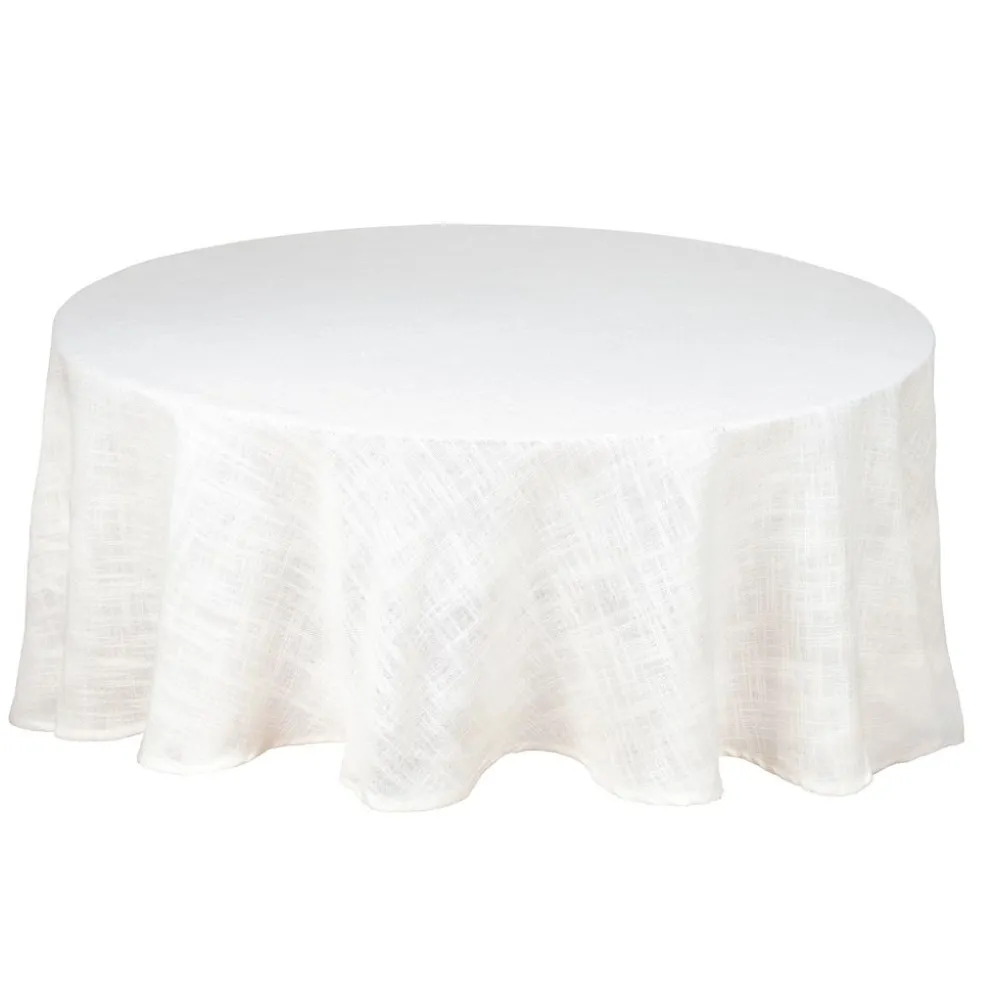 Alan offwhite rund bordsduk Ø200cm