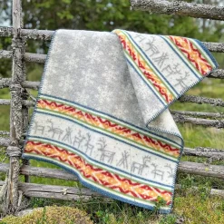 Barnfilt Laponia i ull - Kerstin Landström Design