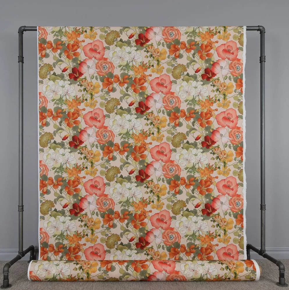 Capucine orange gardintyg