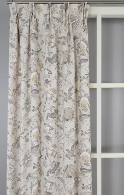 Ceylan beige-gul gardiner