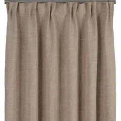 Charlie beige gardiner - elegant struktur och mjukt fall