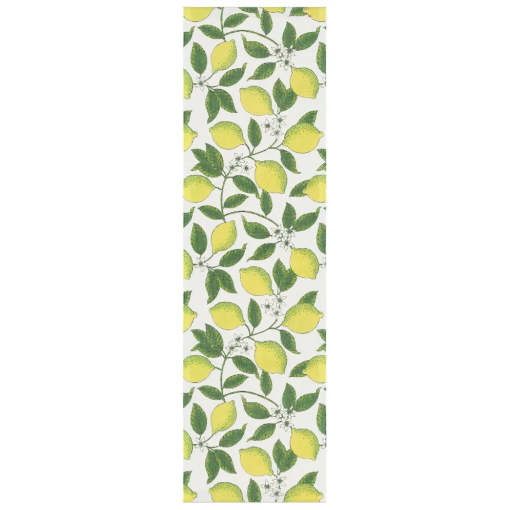 Citroner löpare 35X120 - Ekelunds Linneväveri