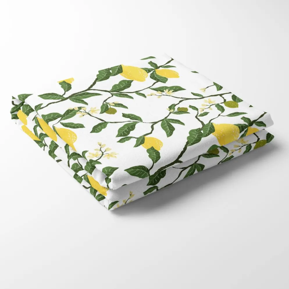 Citronträd gul bordsduk