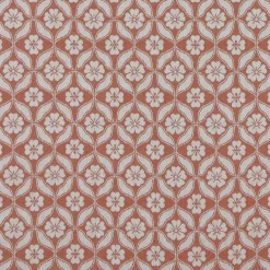 Clover terracotta tyg