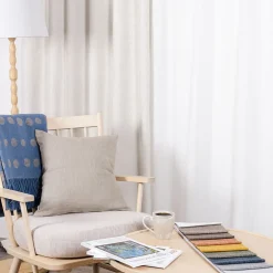 Cru offwhite mörkläggningsgardin dubbel bredd 1-pack