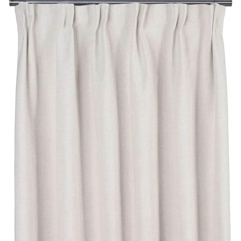 Cru offwhite mörkläggningsgardin dubbel bredd 1-pack