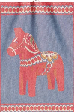 Dalahandduken kökshandduk 35X50 - Ekelunds Linneväveri
