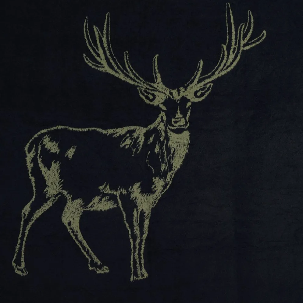 Deer grön filt