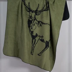 Deer grön filt
