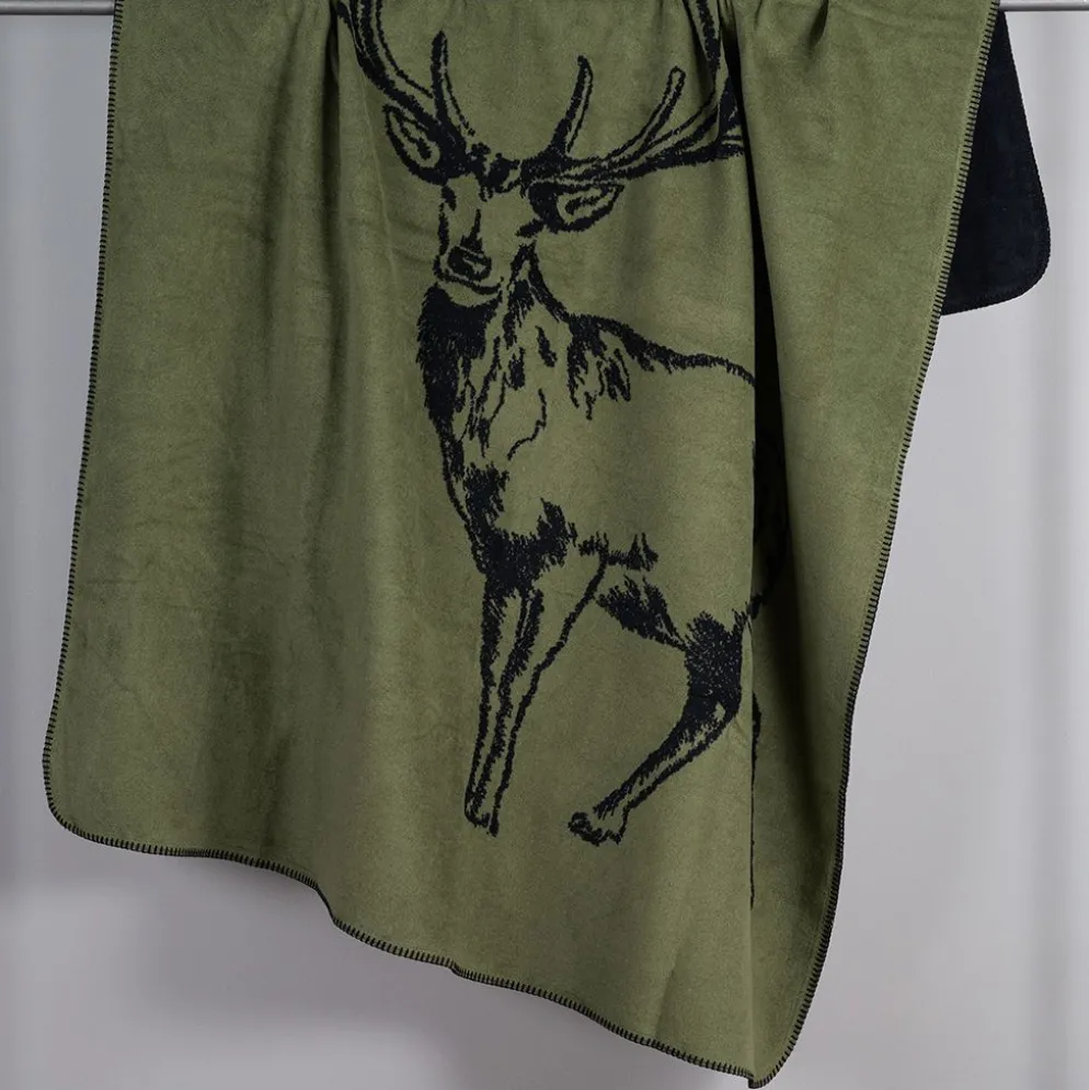 Deer grön filt