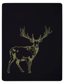 Deer grön filt
