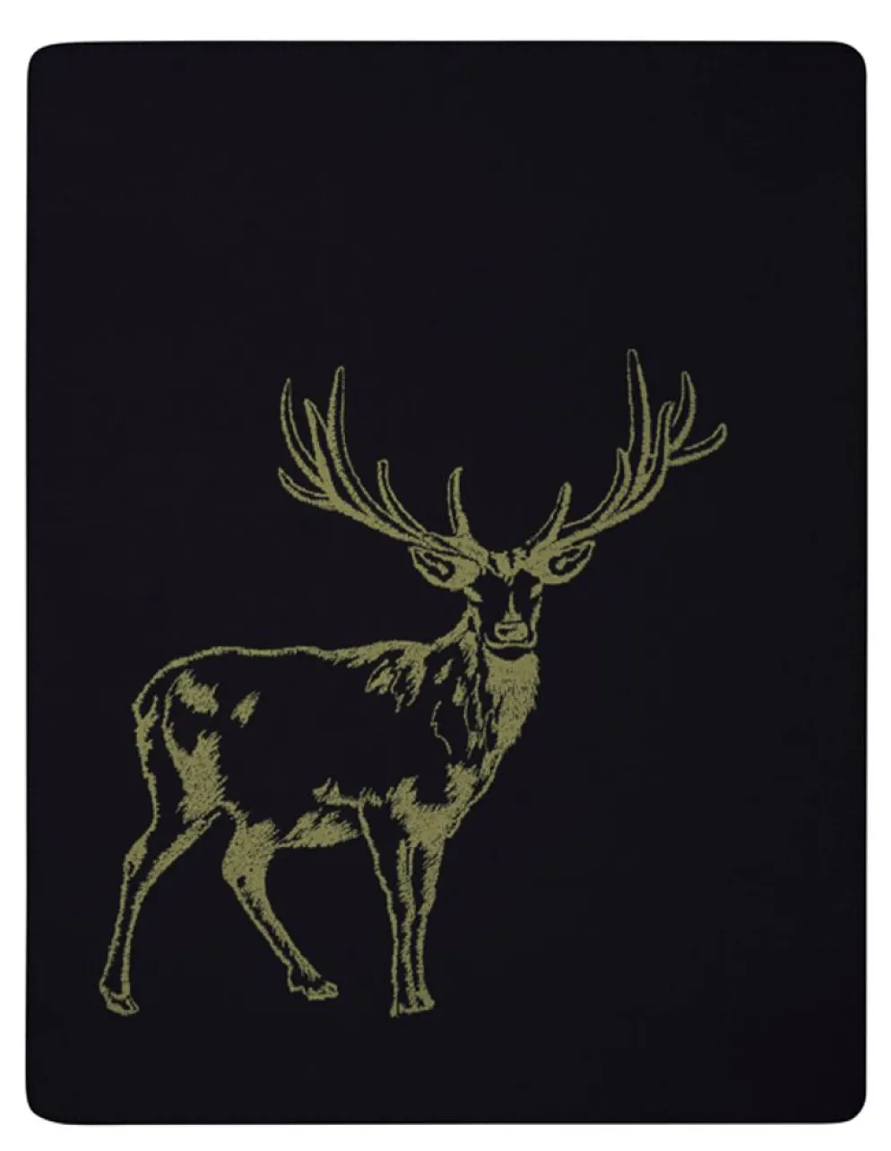 Deer grön filt