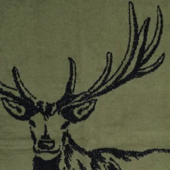 Deer grön filt