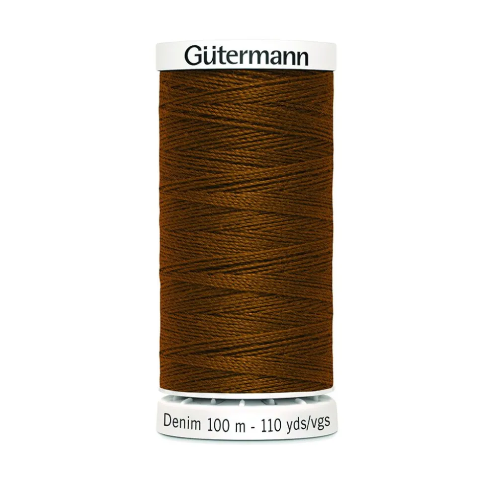 Denimtråd 100m Col.2040 rostbrun