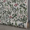 Drawn foliage tyg