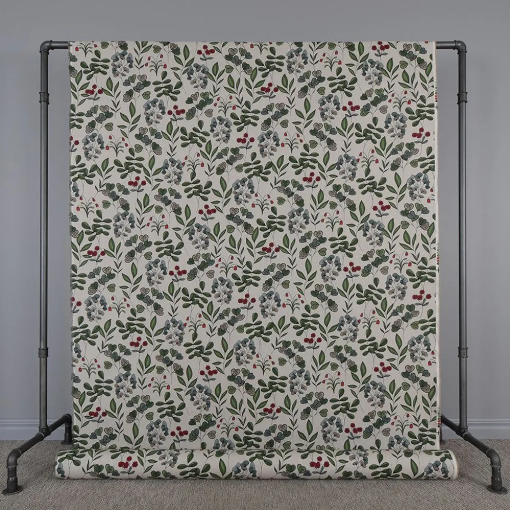 Drawn foliage tyg