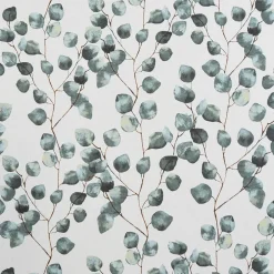 Eucalyptus leaves vit tyg