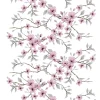 Fägring rosa tyg