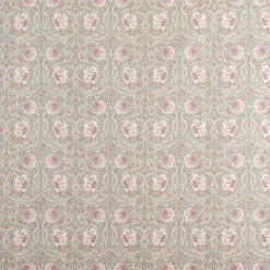Grace dimmgrön tyg - Klassisk blommig Arts and Crafts design