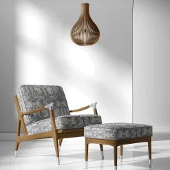 Grace mullvad gobeläng - Klassisk blommig Arts and Crafts design