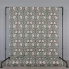 Grace svart tyg - Klassisk blommig Arts and Crafts design