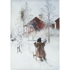 Gården kökshandduk - Carl Larsson