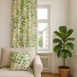 Haga multi blommiga gardiner