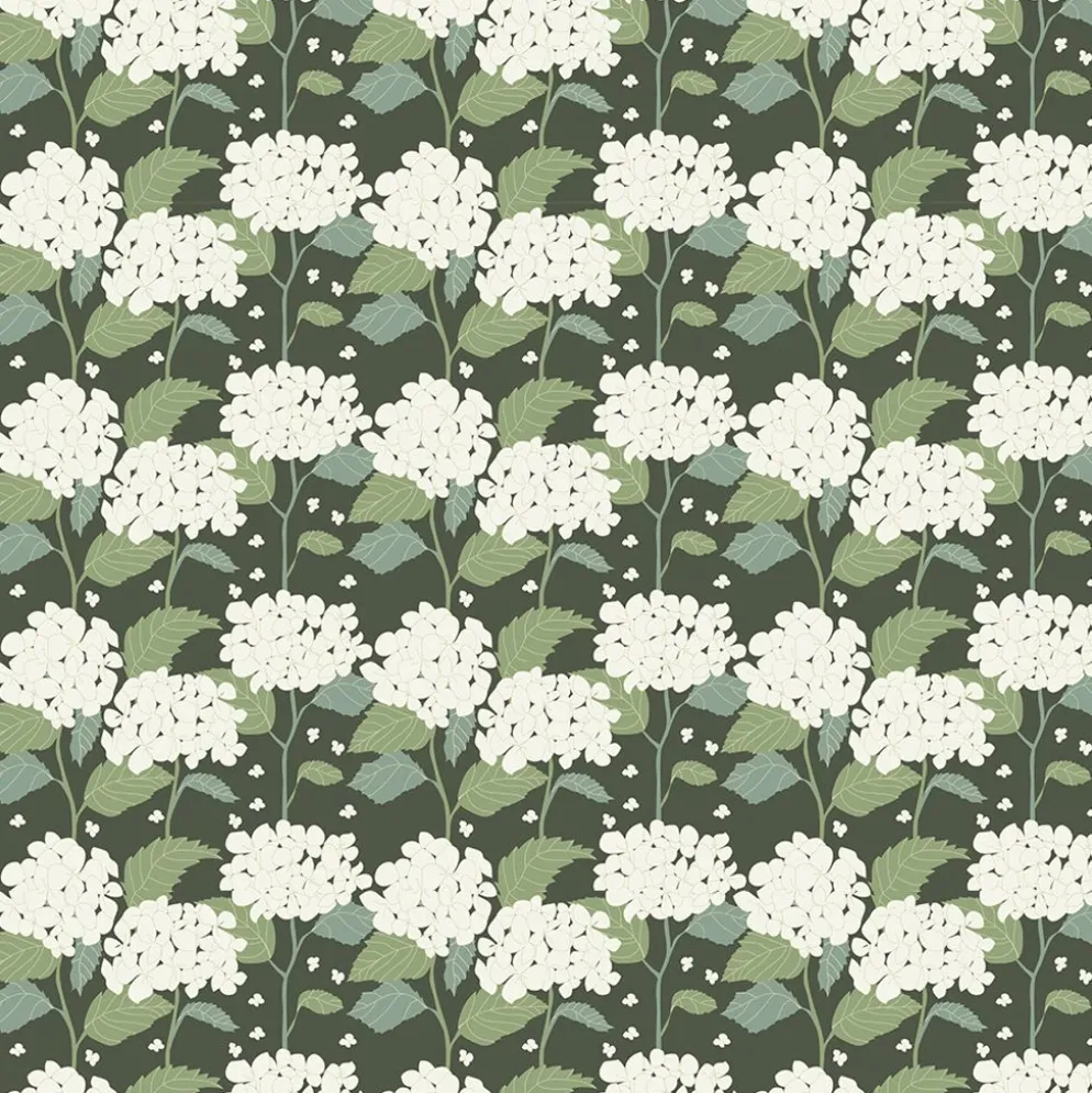 Hortensia grön bordsduk