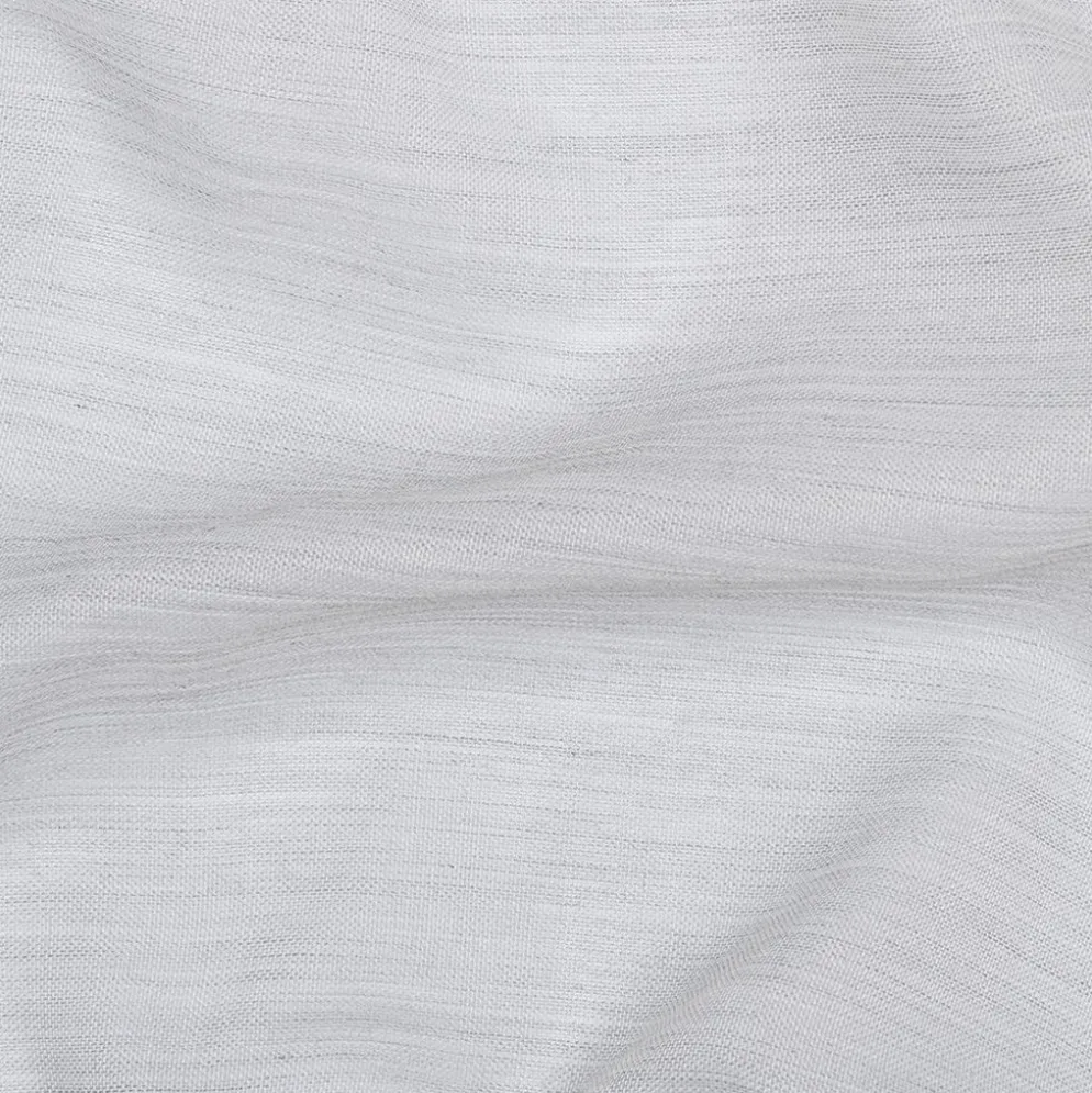 Hotellgardin Monterosso silver tyg metervara med tyngdband 300cm