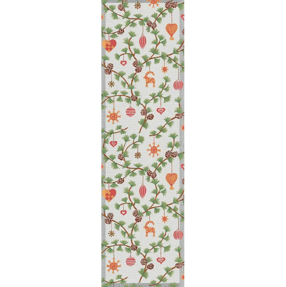 Julefröjd löpare 35x120 - Ekelunds Linneväveri