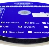 Kardborreband mjuk svart 20mm - 25m rulle