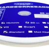 Kardborreband mjuk vit 20mm - 25m rulle