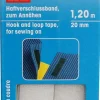 Kardborreband vit 20mm - 1,2m