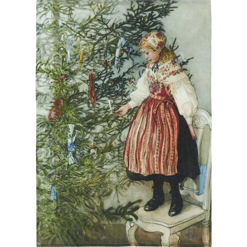 Konfekt kökshandduk - Carl Larsson