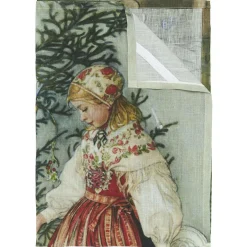 Konfekt kökshandduk - Carl Larsson