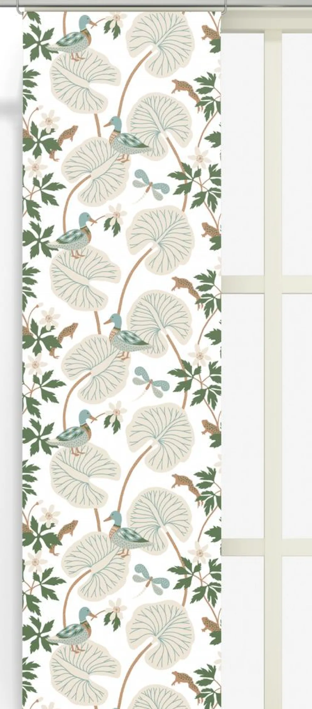 Kärrleken offwhite panelgardiner