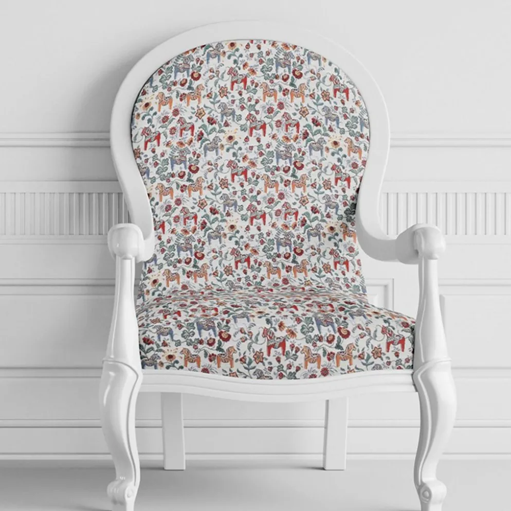 Leksand mini natur jacquard