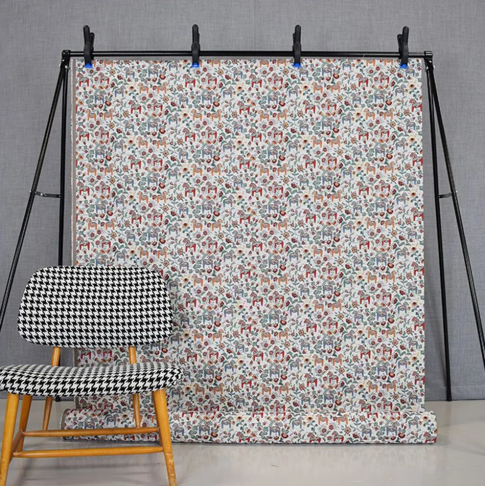 Leksand mini natur jacquard