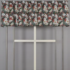 Maud Gardinkappa på Metervara – Julmotiv, Blommor och Kottar