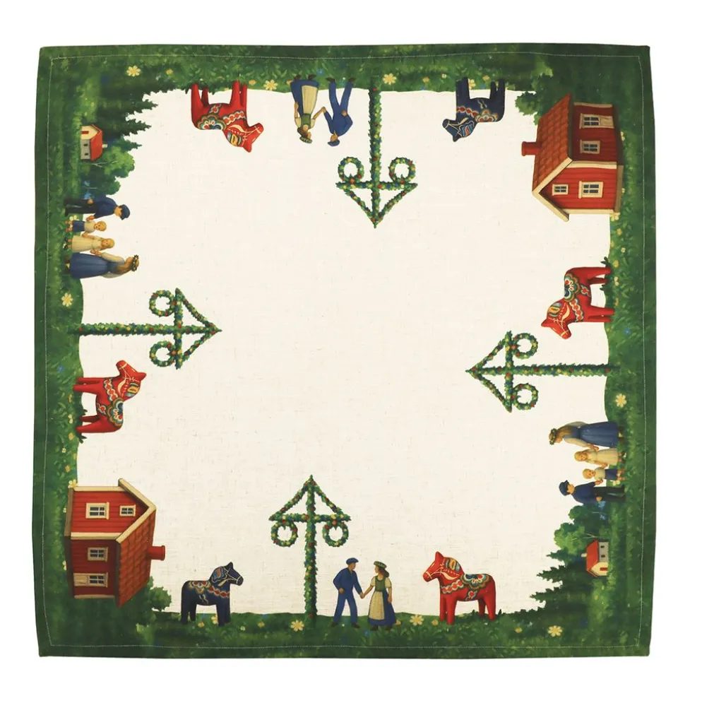Midsommar 90x90cm bordsduk