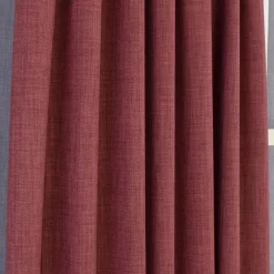 Milo marsala gardiner - Tidlös design med fin struktur