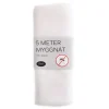 Myggnät vit 5m