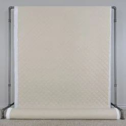 Niva XL ljusbeige fuskskinn