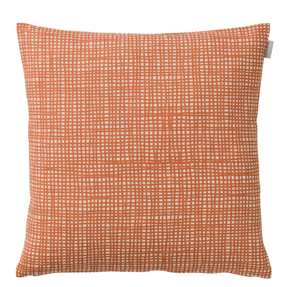 Nät orange kuddfodral - från Spira of Sweden