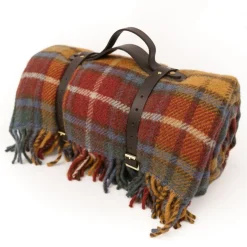 Picknickfilt för äventyret -Antique Buchanan/Brown, 145 x 183 cm