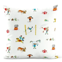 Pippi på cirkus – Kuddfodral Offwhite