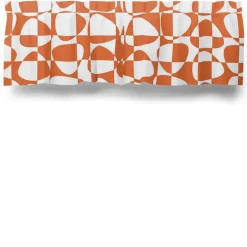 Pix orange gardinkappa metervara
