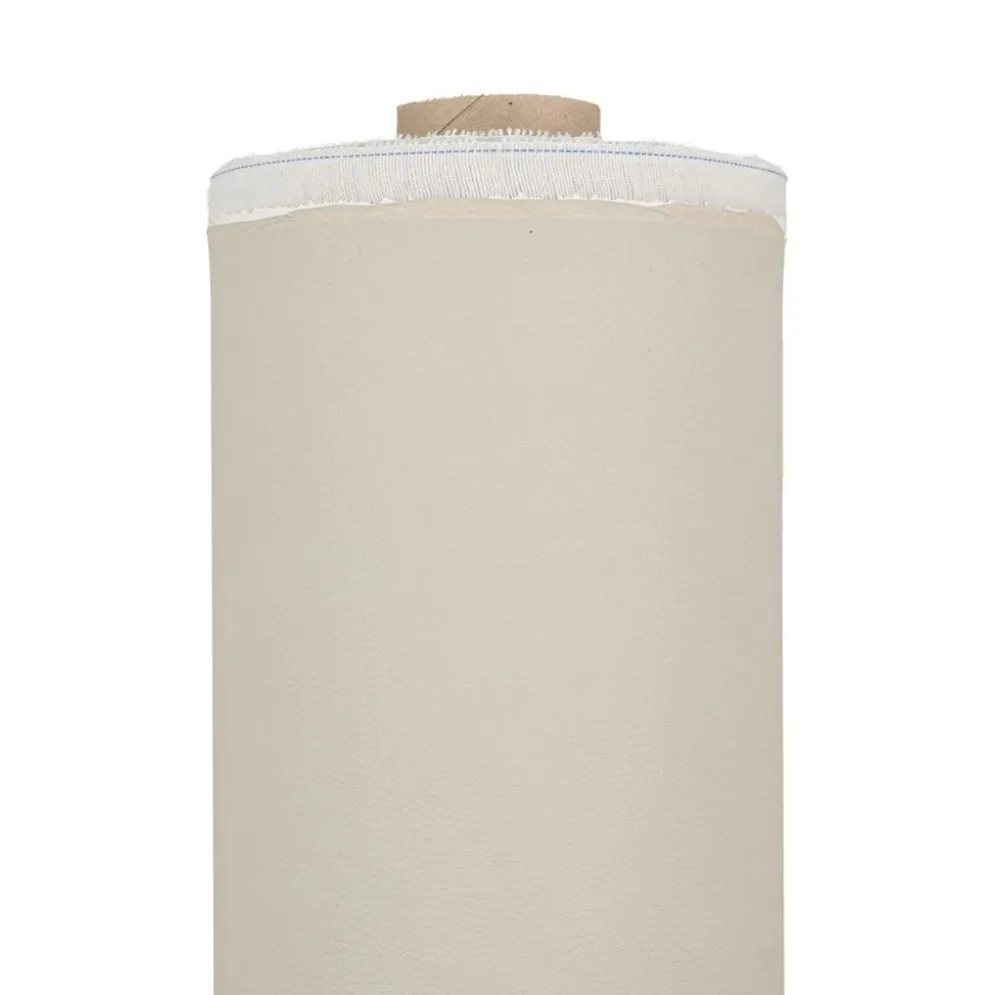 Plain ljusbeige fuskskinn